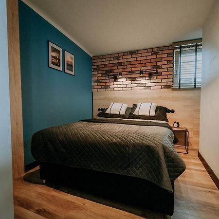 Apartmán Mini Loft Na Dachu Štetín Exteriér fotografie