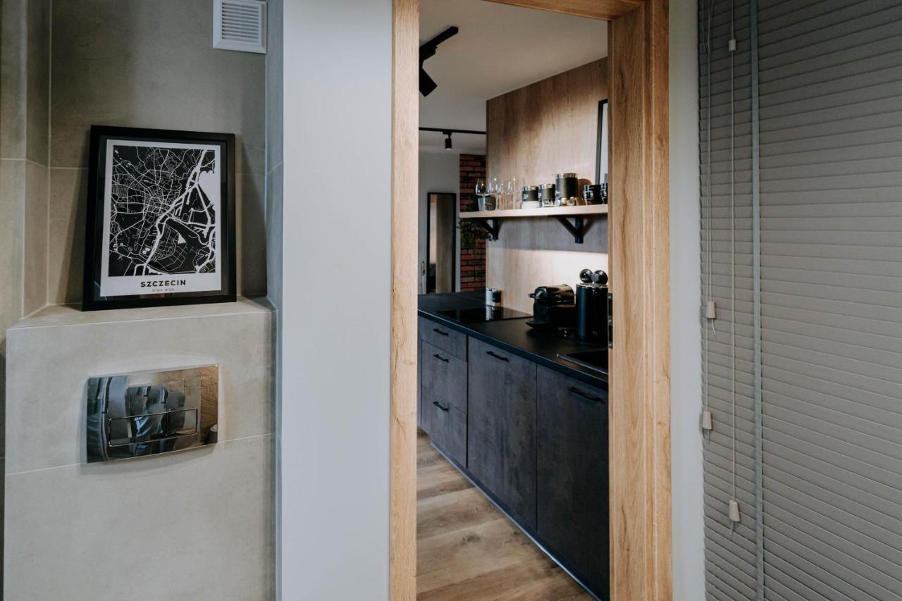 Apartmán Mini Loft Na Dachu Štetín Exteriér fotografie