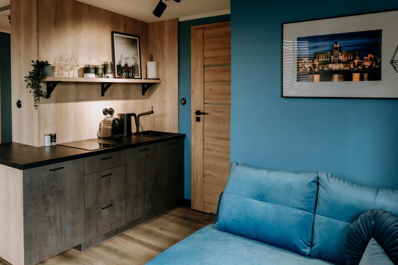 Apartmán Mini Loft Na Dachu Štetín Exteriér fotografie